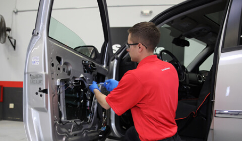 Power window store service